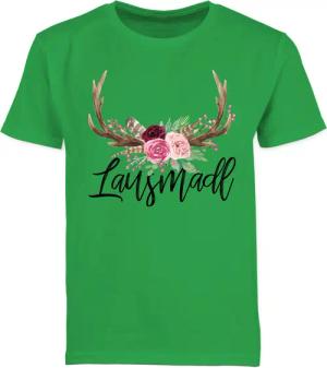 Shirtracer T-Shirt Lausmadl Hirschgeweih I (1-tlg)
