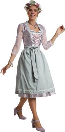 dressforfun Dirndl Frauenkostüm Midi-Dirndl Oberammergau Modell