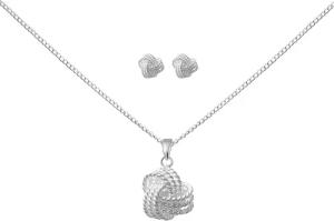ALEXANDER YORK Schmuckset GLÜCKSKNOTEN, 4-tlg. (Kette