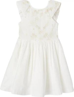 vertbaudet Minikleid Mädchen Festkleid mit gestickten