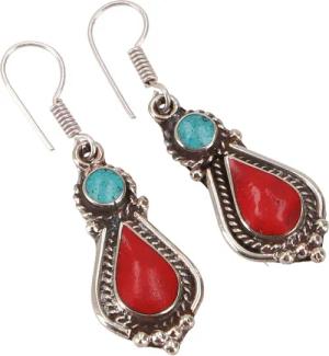 Guru-Shop Paar Ohrhänger Boho Tibet Ethno