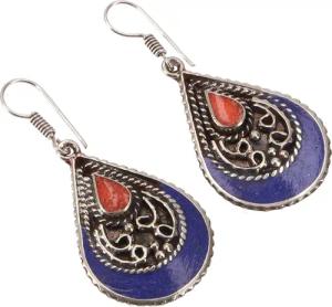 Guru-Shop Paar Ohrhänger Boho Tibet Ethno
