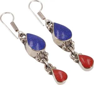 Guru-Shop Paar Ohrhänger Boho Tibet Ethno