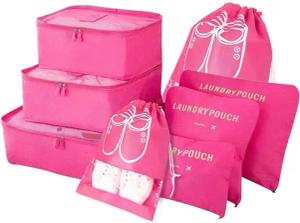ALARA HOME Kofferorganizer Koffer Organizer, 8-in-1-Set