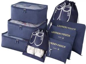ALARA HOME Kofferorganizer Koffer Organizer, 8-in-1-Set