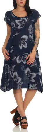 CLEO STYLE Sommerkleid Sommerkleid 49 Dunkelblau