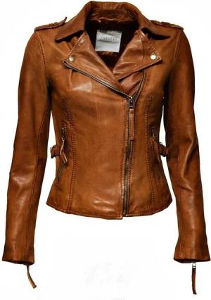 Zimmert Leather Lederjacke Amalia pflanzliche Gerbung