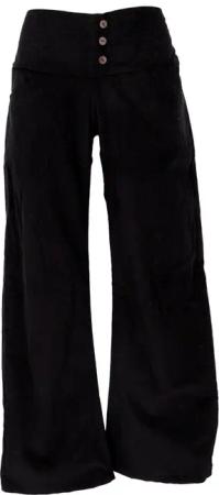 Guru-Shop Relaxhose Cordhose mit leicht ausgestelltem