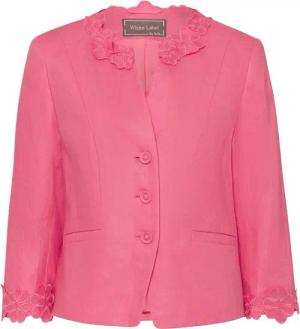 White Label Trachtenjacke Kurze Leinenjacke