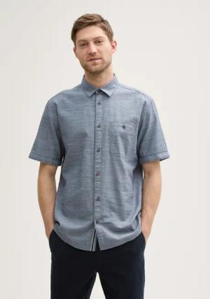 TOM TAILOR Kurzarmhemd Regular Fit Kurzarmhemd