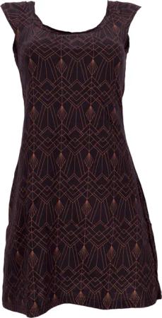 Guru-Shop Midikleid Ethno Minikleid, Goakleid mit