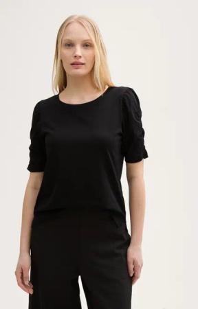 TOM TAILOR T-Shirt T-Shirt mit Raffärmeln