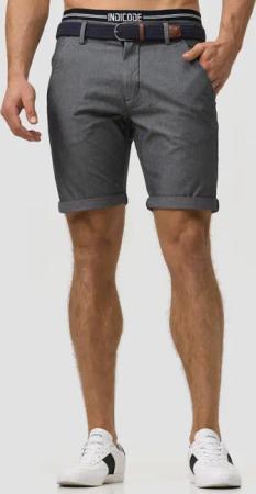 Indicode Chinoshorts Bryant mit 4 Taschen,