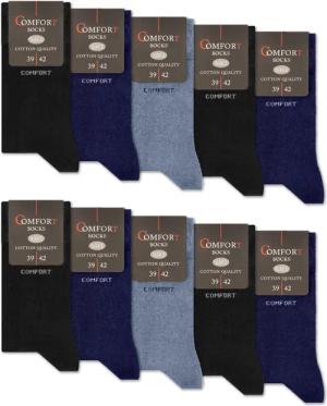 sockenkauf24 Komfortsocken 10 Paar Damen &
