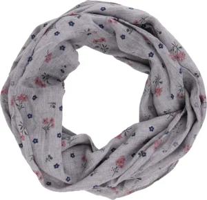 MIRROSI Loop Damen Schal mit Blumen-Muster