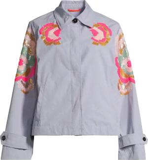 No.1 COMO Outdoorjacke BLUE mit Pailletten