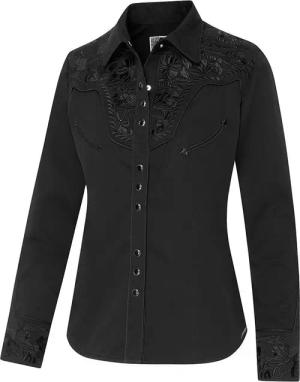 Stars & Stripes Langarmbluse Westernbluse Riley