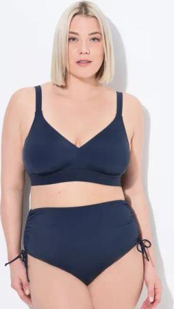 Ulla Popken Bügel-BH Bikini-Top ohne Softcups