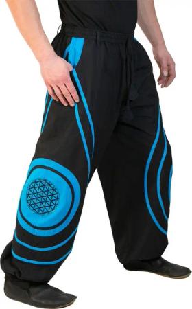 KUNST UND MAGIE Haremshose Hose Blume