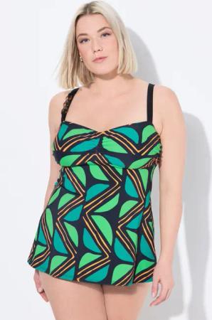 Ulla Popken Bügel-BH Tankini Softcups Träger
