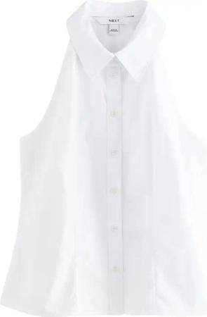 Next Blusentop Ärmellose, körpernahe Bluse (1-tlg)