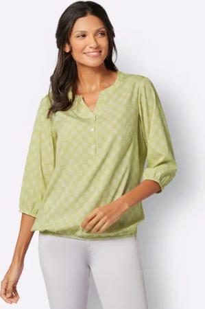 Sieh an! Klassische Bluse Schlupfbluse
