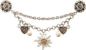 Alpenflüstern Kette mit Anhänger Charivari (Pins)