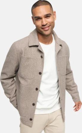 Indicode Sommerjacke INMacking Overshirt-Jacke mit Hemdkragen