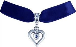 LUISIA® Collier Samt Kropfband Herz in
