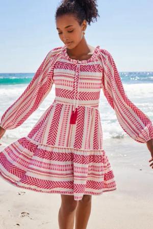 Next Minikleid Kaftan-Sommerkleid in Minilänge und