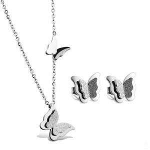 Kim Johanson Schmuckset Schmetterling (2-tlg), Halskette