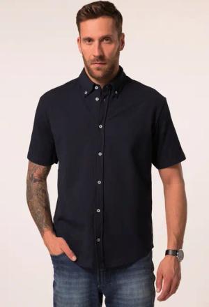 JP1880 Kurzarmhemd JP1880 Seersucker-Hemd Jersey-Qualität Halbarm