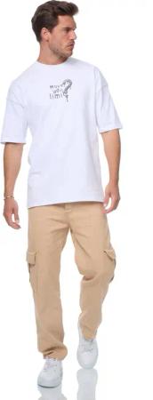 Denim Distriqt Cargohose Herren Baggy- Fit