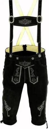 Myooka Trachtenlederhose Herren Trachtenlederhose Inkl. Hosen