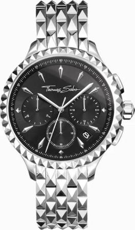 THOMAS SABO Quarzuhr WA0346-201-203-38 MM