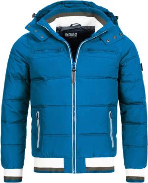Indicode Winterjacke Marlon mit sportlichem Rippstrickbündchen