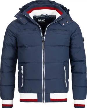 Indicode Winterjacke Marlon mit sportlichem Rippstrickbündchen