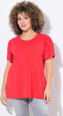 Ulla Popken T-Shirt T-Shirt Lagenoptik A-Linie