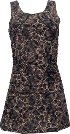 Guru-Shop Midikleid Ethno Minikleid, Festival Goakleid