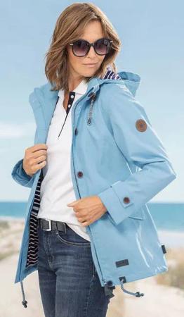 Blue Wave Parka
