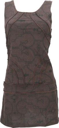 Guru-Shop Midikleid Ethno Minikleid, Festival Goakleid
