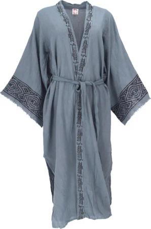 Guru-Shop Kimono Baumwollkimono, Oversize Kimono Mantel,..,