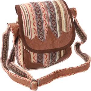 Guru-Shop Schultertasche Kleine Ethno Schultertasche mit