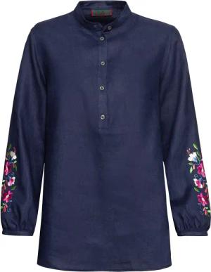 Reitmayer Shirtbluse Bluse mit Blumenstickerei