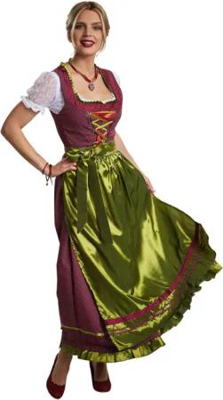 dressforfun Dirndl Frauenkostüm Maxi-Dirndl Ruhpolding Modell