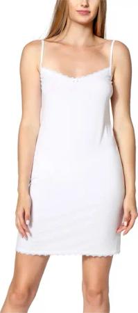 Bellivalini Unterkleid Damen Spaghettikleid mit Spitze