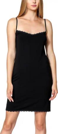 Bellivalini Unterkleid Damen Spaghettikleid mit Spitze