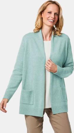 GOLDNER Strickjacke Kurzgröße: Langarm Cardigan aus