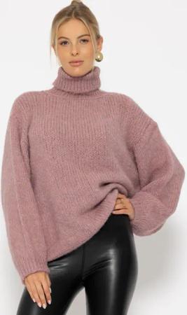 SASSYCLASSY Strickpullover Oversize Pullover Damen Winter