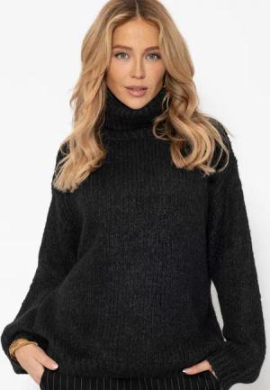 SASSYCLASSY Strickpullover Oversize Pullover Damen Winter